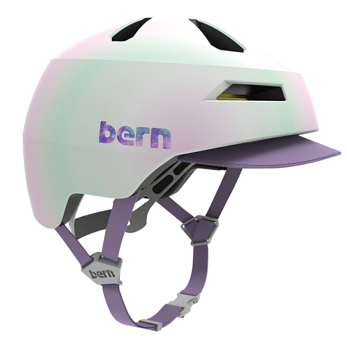 MICHELIN - bern バーン キッズ ヘルメット NINO ニノ 2.0 ストライダー GALAXY PEARL M サイズ