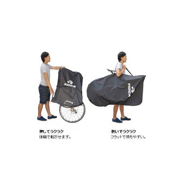 FIND SHOP 楽天市場店のTIOGA タイオガ 輪行袋 29er コクーン ブラック BAR02900｜アングル3