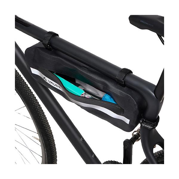 VAUDE ファウデ Frame Bag Proof L フレームバッグ プルーフ L 防水ジッパー ブラック