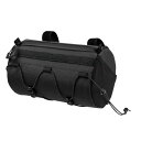 TOPEAK トピーク Tubular BarBag チューブラー バーバッグ メッシュポケット付 3.8L ブラック BAG47200