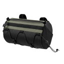 TOPEAK トピーク Tubular BarBag チューブラー バーバッグ メッシュポケット付 3.8L グリーン BAG47201