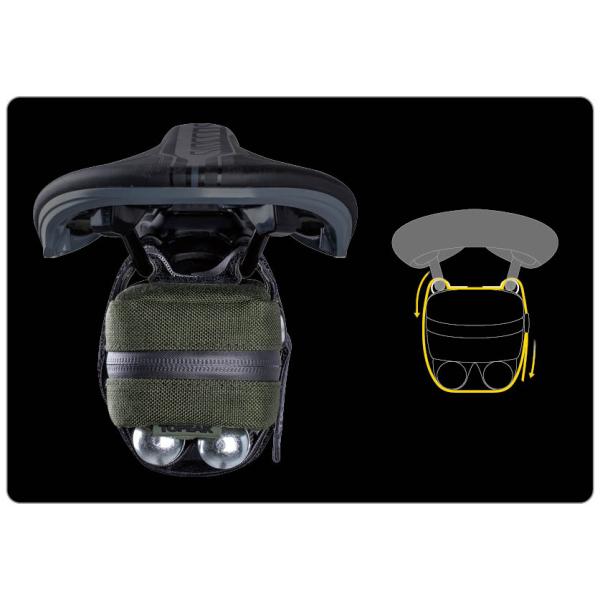 TOPEAK トピーク サドルバッグ エレメンタ シートバッグ XS グリーン BAG47101