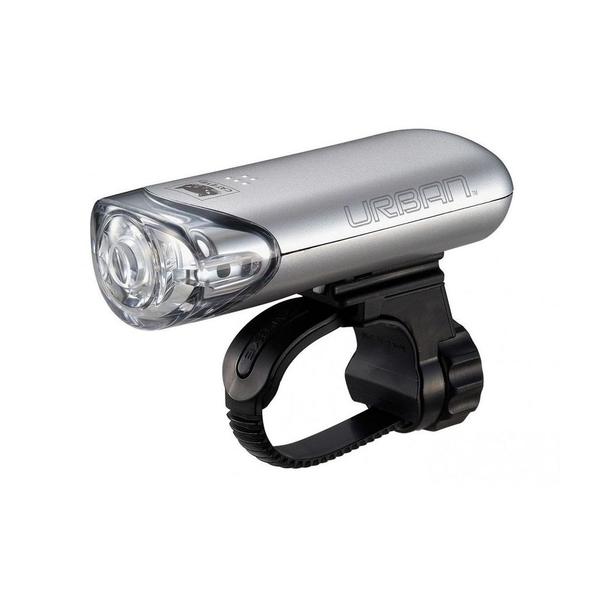CAT EYE キャットアイ 自転車用LEDライト ヘッドライト URBAN アーバン 前照灯 JIS規格 800カンデラ HL-EL145 シルバー
