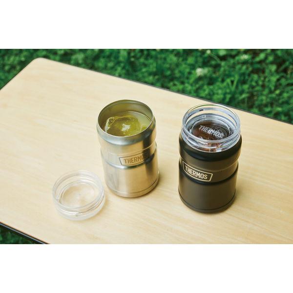 FIND SHOP 楽天市場店のTHERMOS サーモス ROD-0021 2way 保冷缶ホルダー 350ml缶用 カーキ WBT07603｜アングル2