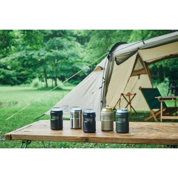FIND SHOP 楽天市場店のTHERMOS サーモス ROD-0021 2way 保冷缶ホルダー 350ml缶用 カーキ WBT07603｜アングル3