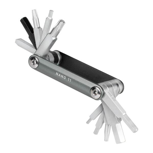 樂天商城 - TOPEAK トピーク Nano 11 ナノ11 超小型ツール携帯工具 ブラック TOL52200