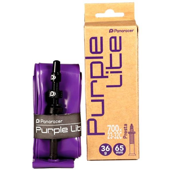 乐天商城 - Panaracer パナレーサー Purple Lite パープルライト TPUチューブ WO700×23-32C 65mm/仏式(FV)