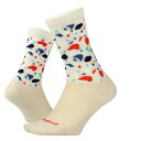 DeFeet ディフィート サイクリングソックス WI 6インチ TERRAZZO NATURAL Mサイズ