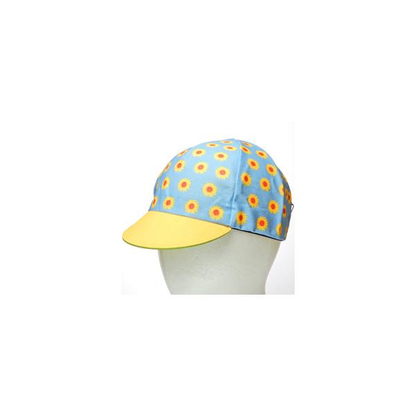 FIND SHOP 楽天市場店のBELLO CYCLIST ヴェロサイクリスト コットン100% キャップ 限定デザイン HIMAWARI｜アングル2