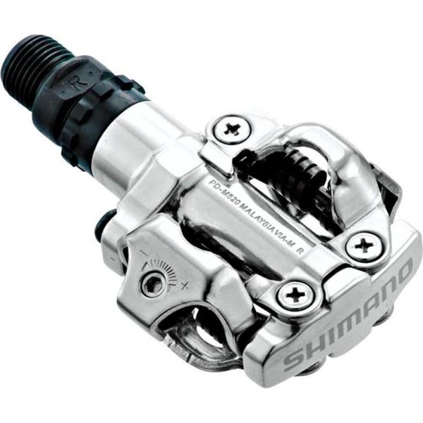 Other - SHIMANO シマノ PD-M520 SPD ペダル シルバー PD-M520S