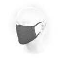NAROO MASK ナルーマスク F.U+ 洗って繰り返し使える高機能フィルターマスク グレー サイズL