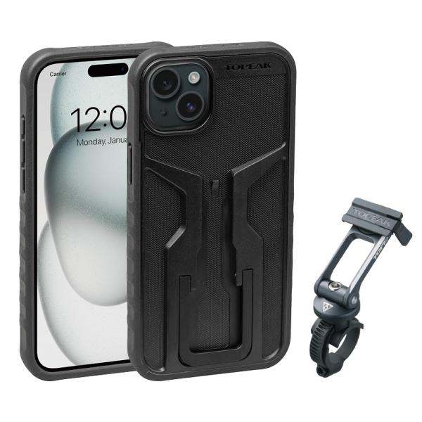 TOPEAK トピーク ライドケース iPhone 15 Plus用 セット 自転車 スマホケース BAG51300
