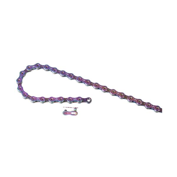 SUMC エスユーエムシー 12速チェーン 1/2″ x 11/128″ 126リンク SX12SL レインボー