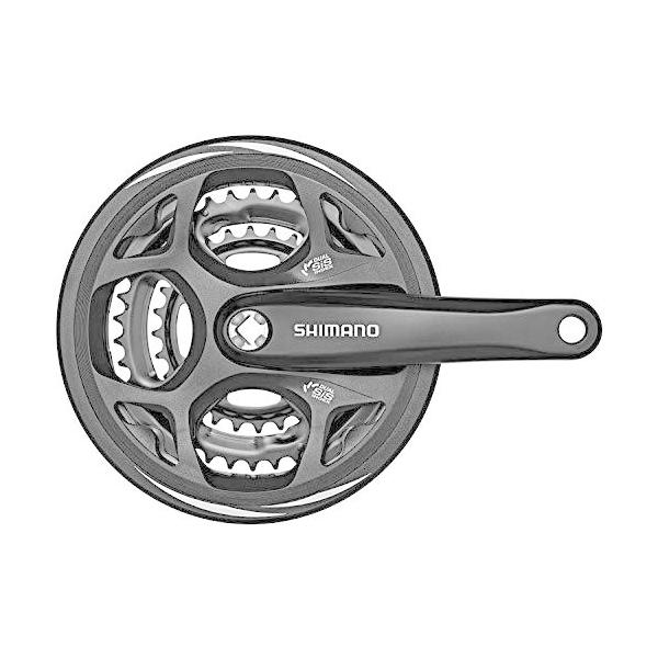 コスパがよいだけではなく、シマノ製は安心して使用出来ます【商品名】 　シマノ(SHIMANO) フロントチェーンホイール(MTB) FC-M311 ブラック 48-38-28T 170mm ガード付き・対応BB 四角軸 122.5mm(LL123) EFCM311C888CL ALTUS(アルタス) 【商品説明】 　 CMR-X00B70904O 【サイズ】 　高さ : 5.60 cm 　横幅 : 27.60 cm 　奥行 : 31.40 cm 　重量 : 1.40 kg ※画像がイメージ画像で、ガード付きの商品です。 メーカー側の仕様変更等により掲載内容と一部異なる場合がございます。 ご注文の際はメーカーホームページ等をご確認頂けます様お願い申し上げます。 ※弊社から発送させて頂く商品は現行商品となります。 お使いのパソコンやスマートフォンなどの様々なモニターの種類等により画像のお色が実物と若干異なって見える場合がございます。 あらかじめご理解頂けますよう、お願い致します。