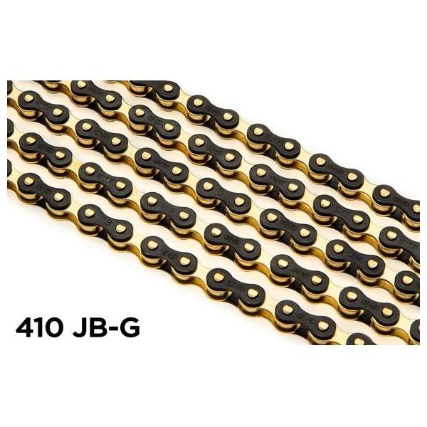 IZUMI イズミ JET BLACK ジェットブラック チェーン 116L ゴールド