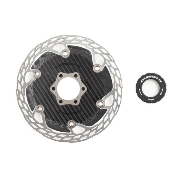 樂天商城 - CARBON-TI カーボンチ X-ローター エアロ ブレーキディスク スチールカーボン センターロック Φ140mm