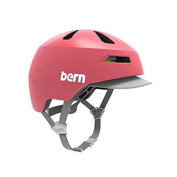キッズヘルメットシーンで大人気の「NINO」のハイパフォ ーマンスモデル。■商品情報 ・bern バーン ヘルメット NINO 2.0 キッズ Sサイズ Matte Grapefruits BE-BB31Z21MGF-02 キッズヘルメットシーンで人気の「NINO」。 ・そんな「NINO」のハイパフォーマンスモデル「NINO2.0」です。 ・子供たちがこれまで以上にアクティブに楽しめるよう、従来の安全性はそのままに、さらなる軽量化に成功。 ・通気性も格段にアップしています。 ・バイザーは、取り外し可能で洗濯出来、バイザーを外してのご使用も可能です。 ・また、取り外したバイザーの代わりに装着可能なクッションが付属されております。 ・材質:ABS ・フィッティング:US FIT:欧米人の頭の形で多い楕円型設計 人気キッズモデルのハイパフォーマンスモデル 。 メーカー側の仕様変更等により掲載内容と一部異なる場合がございます。 ご注文の際はメーカーホームページ等をご確認頂けます様お願い申し上げます。 ※弊社から発送させて頂く商品は現行商品となります。 お使いのパソコンやスマートフォンなどの様々なモニターの種類等により画像のお色が実物と若干異なって見える場合がございます。 あらかじめご理解頂けますよう、お願い致します。