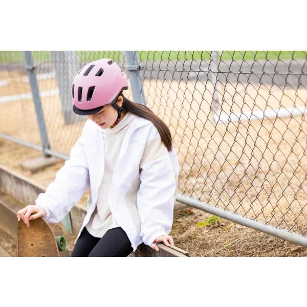 OGK KABUTO オージーケーカブト キッズヘルメット TESTA テスタ マットアッシュネイビー サイズ:56-58cm 2