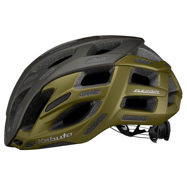 乐天商城 - OGK KABUTO オージーケーカブト ヘルメット FLEX-AIR フレックスエアー マットゴールド L/XL (59-61cm)