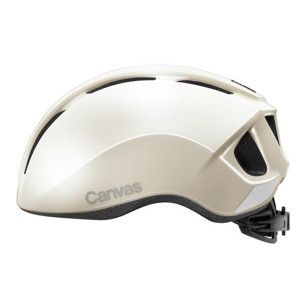 OGK KABUTO オージーケーカブト 自転車 ヘルメット CANVAS-SPORTS キャンバススポーツ M/L (57-59cm) ホワイトベージュ
