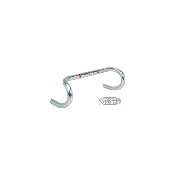 NITTO ニットー M106 NAS ドロップハンドル 400mm シルバー HBR14903