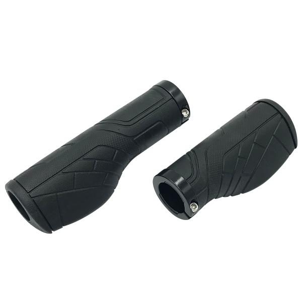 NOGUCHI ノグチ グリップ NGS-005 ロング 128mm×ハーフ95mm 左右セット ブラック