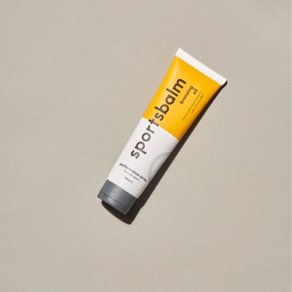 FIND SHOP 楽天市場店のSPORTS BALM スポーツバルム SportsBalm イエロー2 BRONZING OIL 推奨気温:19〜30℃｜アングル2