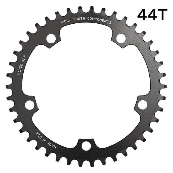 WOLF TOOTH ����եȥ����� 130BCD 5Bolt Chainring ���������� 44T compatible with ...
