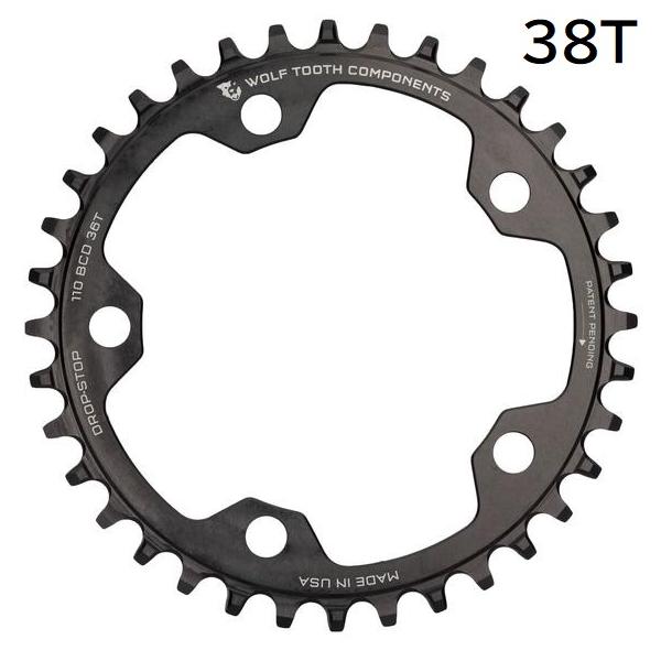 WOLF TOOTH ����եȥ����� ���������� 110 BCD 5 Bolt Chainring 38T compatible wit...