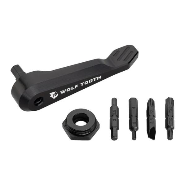 WOLF TOOTH ウルフトゥース Axle Handle Multi-Tool Black アクセル ハンドル マルチツール ブラック(4)