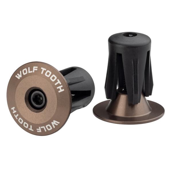 WOLF TOOTH ウルフトゥース Alloy Bar End Plugs Espresso アロイ バーエンドプラグ エスプレッソ