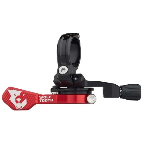 乐天商城 - WOLF TOOTH ウルフトゥース ReMote Pro リモートプロ ハンドルバークランプ ドロッパーレバー タイプ:22.2mm レッド