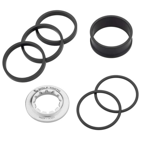 WOLF TOOTH ウルフトゥース Single Speed Spacer Kit with Lockring シングルスピードスペーサー+ロックリングキット 1.5mm/5mm/15mm/ロックリング