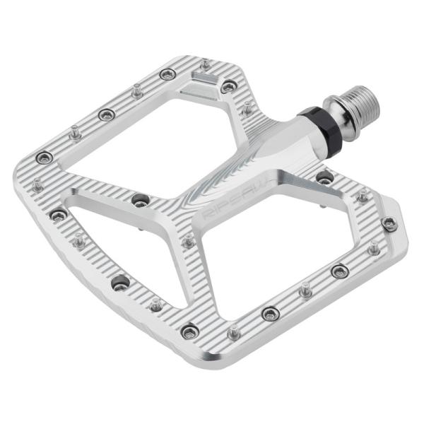 WOLF TOOTH ウルフトゥース Ripsaw Pedal リプソー 軽量 大型プラットフォームペダル ローシルバー