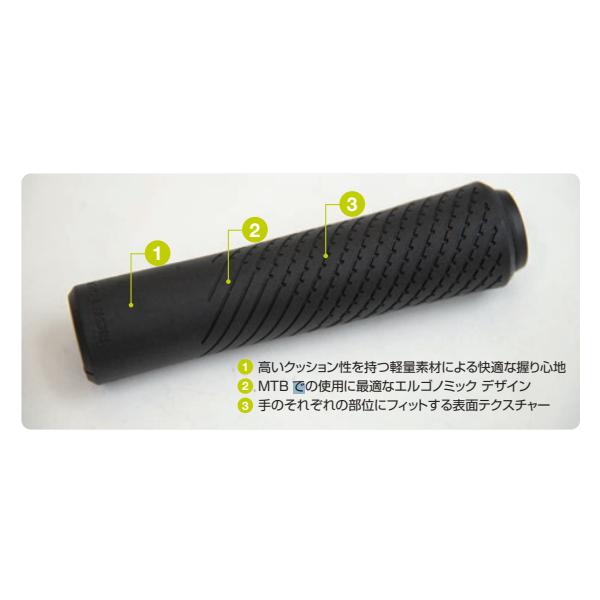 ERGON エルゴン 軽量グリップ GXR S ミッドサマーブルー HBG27302