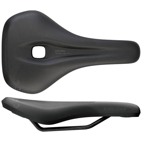 乐天商城 - ERGON エルゴン サドル SF スポーツ ゲル メン S/M ブラック コンフォートフォーム ゲルパッド SDL34900