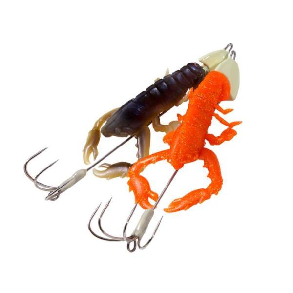 乐天商城 - Megabass メガバス TACO-LE Soft(タコーレ ソフト) 14g ソリッドオレンジ×こダコ