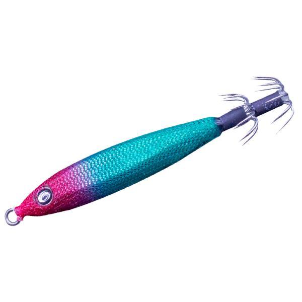 乐天商城 - オーパデザイン クレイジーオーシャン CO メタラーTG 25号 (94g) レッド・グリーン/UV【イカ】