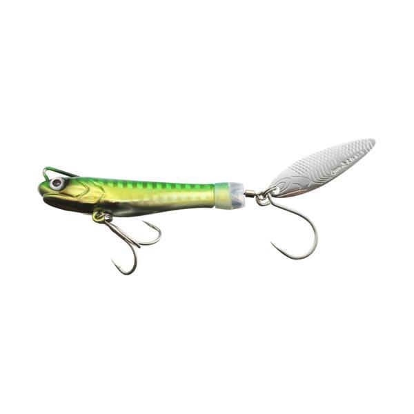 乐天商城 - ISSEI 一誠 イッセイ 海太郎 サカナサカナスピン 30g グリーンゴールド