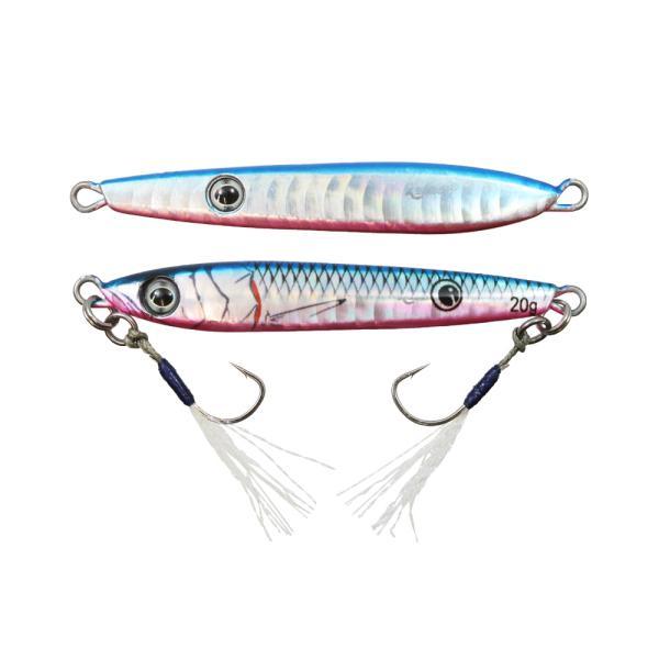 樂天商城 - ISSEI 一誠 イッセイ 海太郎 ネコメタル 20g ブルーピンク