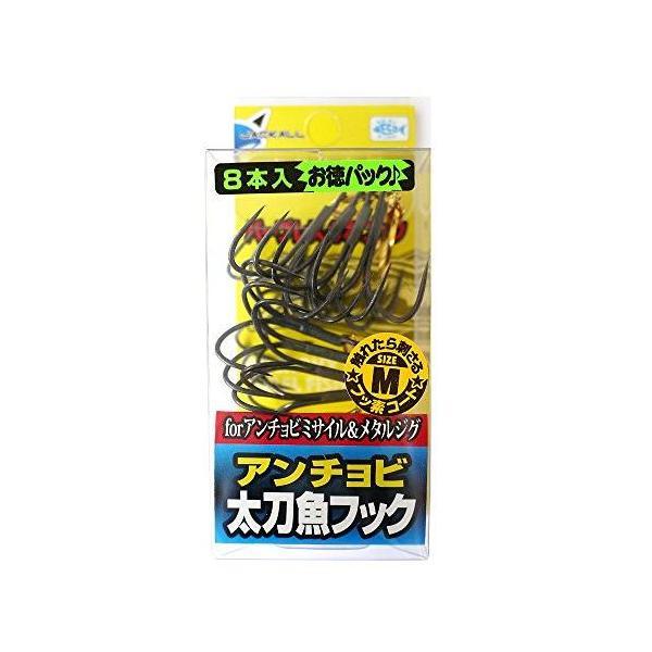樂天商城 - jackall ジャッカル JACKALL 太刀魚フック アンチョビ太刀魚フック M 8本