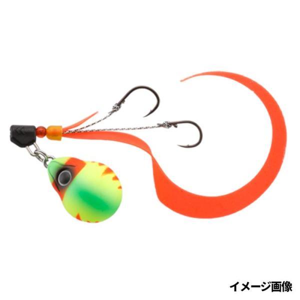 ビンビンスイッチキャンディ・釣法や状況を問わず活躍するオリジナルビンビンスイッチは、特に「縦」の釣り、いわゆるバーチカル釣法においてその真価を最大限に発揮。 ・対してビンビンスイッチキャンディは、ドテラ・キャスティング釣法での「横」の釣りを前提に再設計。 ・これら2つの形状を使い分けることで、スイッチの可能性は無限に広がります。 ・専用設計のヘッド形状。ドテラ・キャスティングでは、縦ではなく斜めや横からの水流を受けます。超低重心かつ丸型に専用設計されたヘッドは、斜めや横からの流れを受けても微動だにせず、ネクタイのアクションを最大限に生かして誘うことができます。 ・スイッチ独自の構造。オリジナルスイッチ同様、ヘッドをぶら下り式にセッティングし、ヘッドの上部からネクタイとフックが出るように配置。フォール時はヘッドが先行して沈下しするため素早いフォールを実現。 ・また、着底時はヘッドが先にボトムに触れるため、根掛かりを軽減をします。 ・あらゆる魚種がターゲット。 ・マダイはもちろん、ブリやヒラメ、アコウやカサゴなどのロックフィッシュまで、幅広いターゲットでオフショアゲームの楽しみを広げてくれます。 メーカー側の仕様変更等により掲載内容と一部異なる場合がございます。 ご注文の際はメーカーホームページ等をご確認頂けます様お願い申し上げます。 ※弊社から発送させて頂く商品は現行商品となります。 お使いのパソコンやスマートフォンなどの様々なモニターの種類等により画像のお色が実物と若干異なって見える場合がございます。 あらかじめご理解頂けますよう、お願い致します。