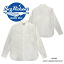 yBuzz Rickson's oYN\YzVc/ WHITE CHAMBRAY WORK SHIRT/BR25996 REAL DEAL/Vc/YVc/~^[/Vc/r[gY