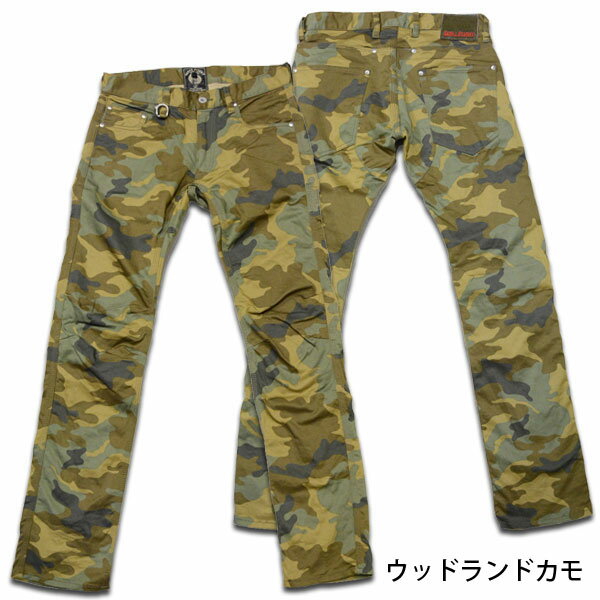 ボトム SFP19-005 /SS PANTS TYPE6ストレッチタイトストレート / カモフラージュ ★REAL DEALSKULL FLIGHT/スカルフライト/CALIFORNIA LINE/カリフォルニアライン/ハーレー/バイカー/アメカジ