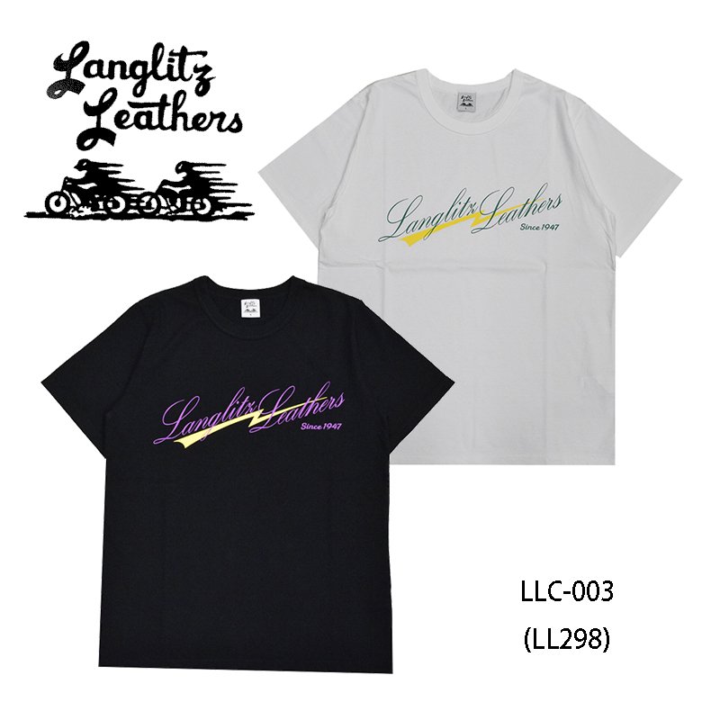 【Langlitz Leathers/ラングリッツレザーズ】Tシャツ/ S/S Tee LLC-003(LL298) ★REALDEALLANGLITZ LEATHERS/ラングリッツレザー/ハーレー/バイカー/アメカジ/レザージャケット/アメリカ/オレゴン/Tシャツ/TEE/T-SHIRTS