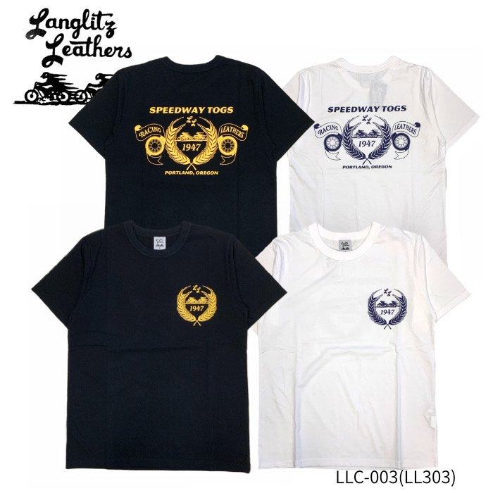 【Langlitz Leathers/ラングリッツレザーズ】Tシャツ/ S/S Tee LLC-003(LL303) ★REALDEALLANGLITZ LEATHERS/ラングリッツレザー/ハーレー/バイカー/アメカジ/レザージャケット/アメリカ/オレゴン/Tシャツ/TEE/T-SHIRTS