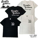 【Langlitz Leathers/ラングリッツレザーズ】Tシャツ/ S/S Tee LLC-003(LL311)REALDEALLANGLITZ LEATHERS/ラングリッツレザー/ハーレー/バイカー/アメカジ/レザージャケット/アメリカ/オレゴン/Tシャツ/TEE/T-SHIRTS