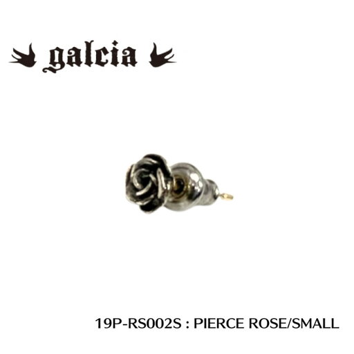 【galcia/ガルシア】ピアス/19P-RS002S : PIERCE ROSE/SMALL★REAL DEALgalcia/ガルシア/シルバー/ブラス/アクセサリ/カスタム/ホットロッド/メキシカン/ハーレー/バイカー 【galcia/ガルシア】ピアス/19P-RS002S : PIERCE ROSE/SMALL★REAL DEALgalcia/ガルシア/シルバー/ブラス/アクセサリ/カスタム/ホットロッド/メキシカン/ハーレー/バイカー