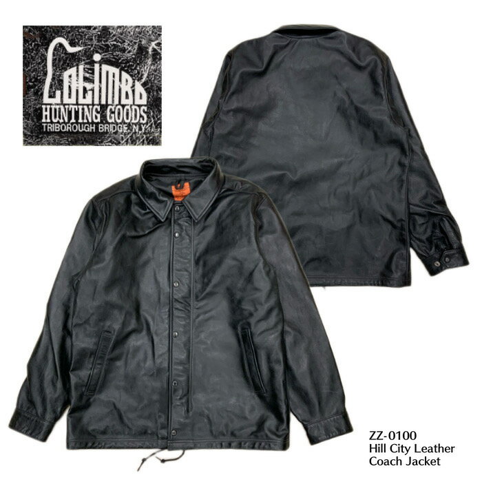 【COLIMBO/コリンボ】レザーコーチジャケット/HILL CITY LEATHER COACH JACKET：ZZ-0110★REALDEAL仙台(リアルディール仙台)COLIMBO, コリンボ, アメカジ, 通販,仙台,取扱店