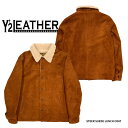 yY'2 LEATHER/Cc[U[zU[WPbg/STEER SUEDE LUNCH COAT/WJ-02